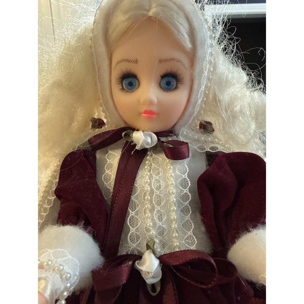 Hamilton Collection Winter Angel Porcelain Doll Donald Zolan 1991 Heritage 15"